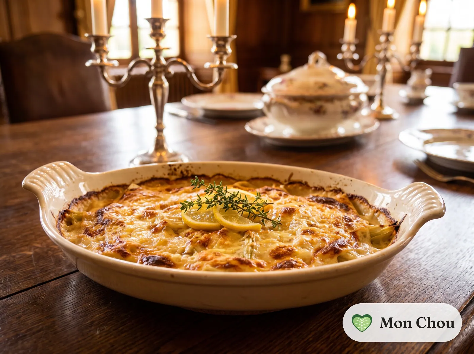 Gratin de cardons au comté