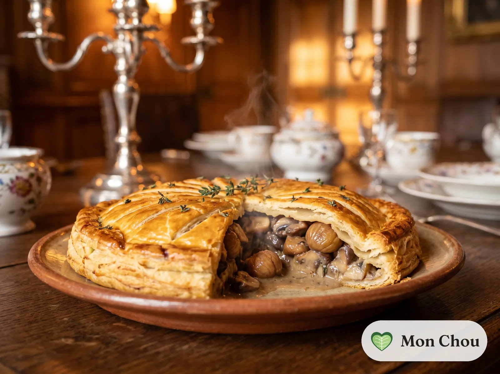 Pilz-Maronen-Pastete