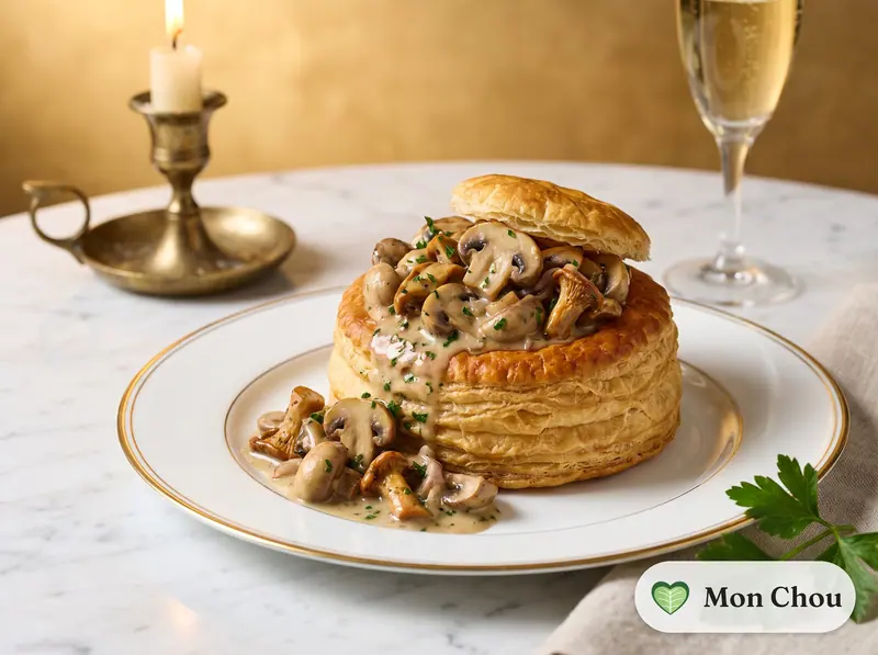 Mushroom vol au vent