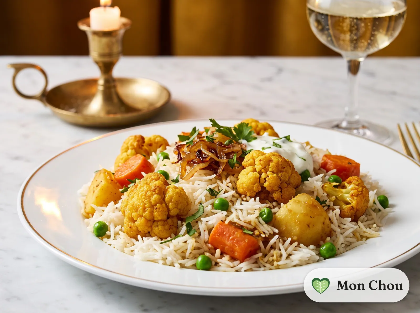 Biryani de légumes