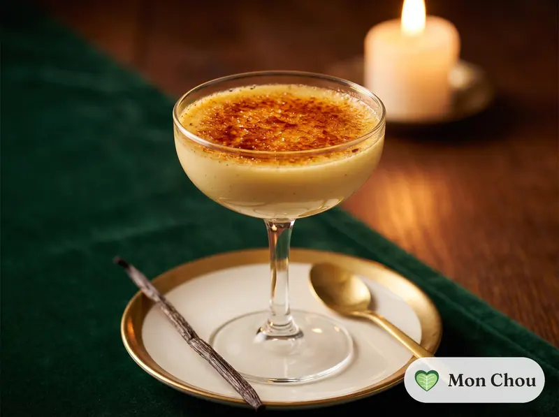 Crème brûlée à la vanille
