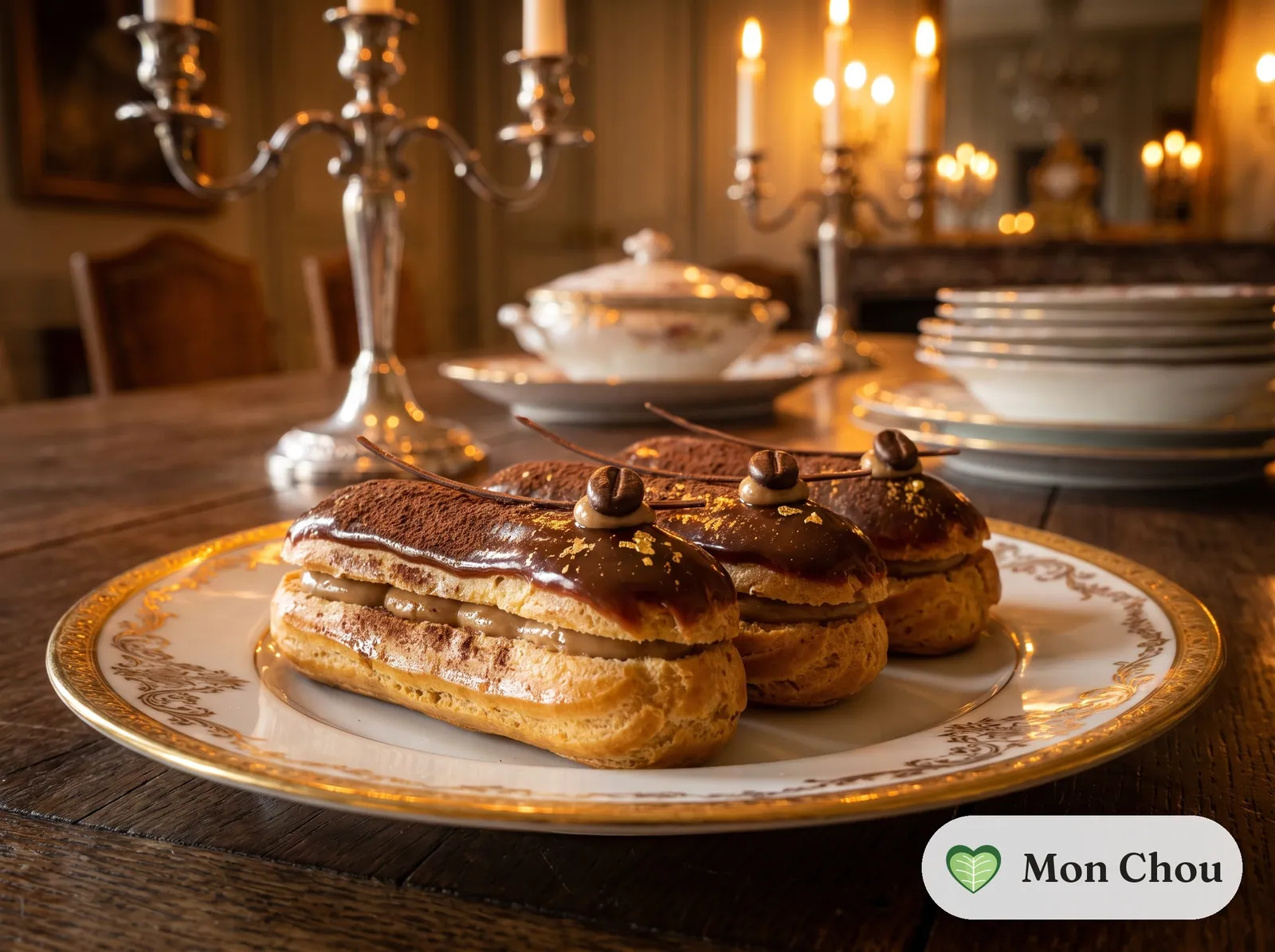 Éclairs au café