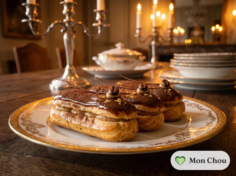 Éclairs au café