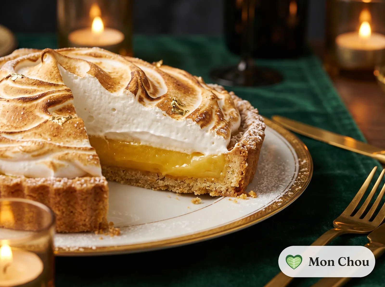 Zitronen Baiser Tarte