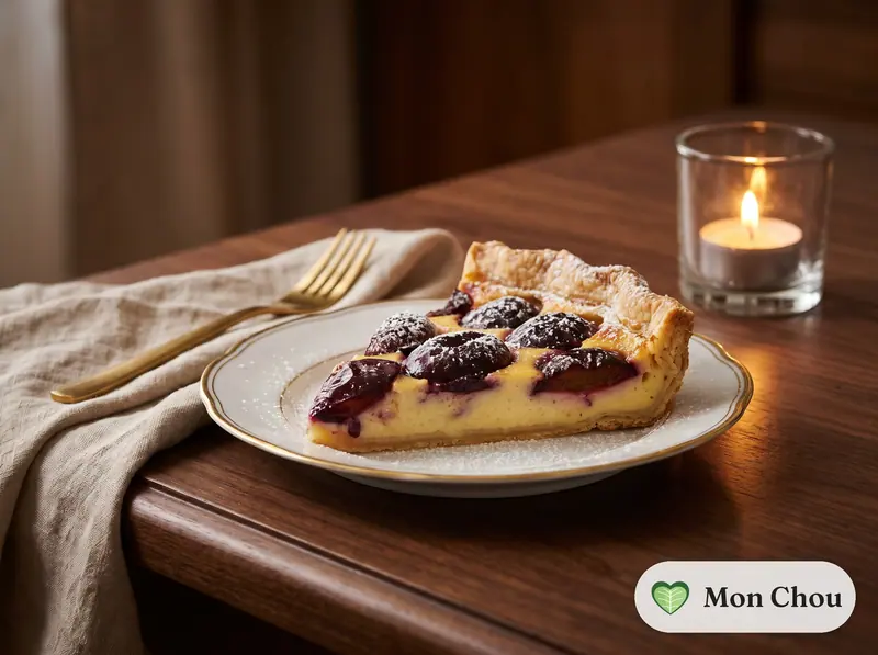 Tarte alsacienne aux quetsches