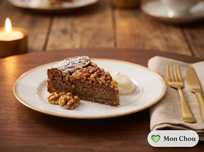 Walnut cake