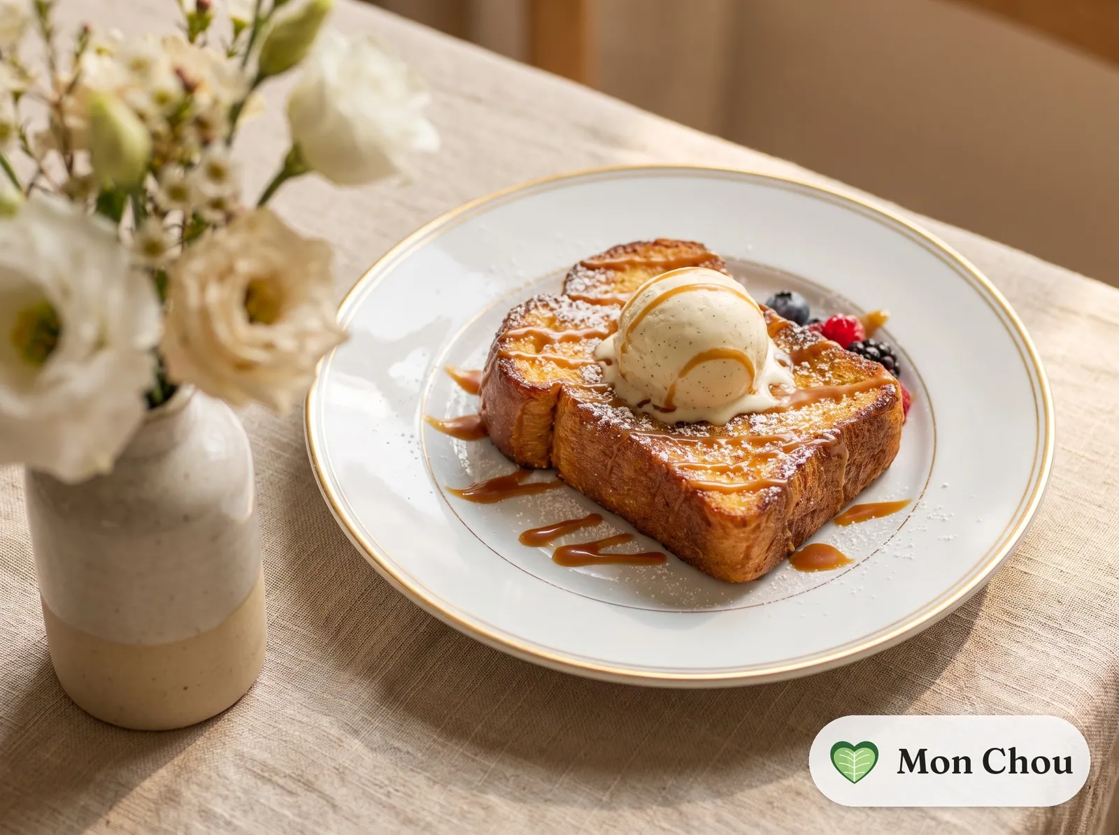 Pain perdu brioché