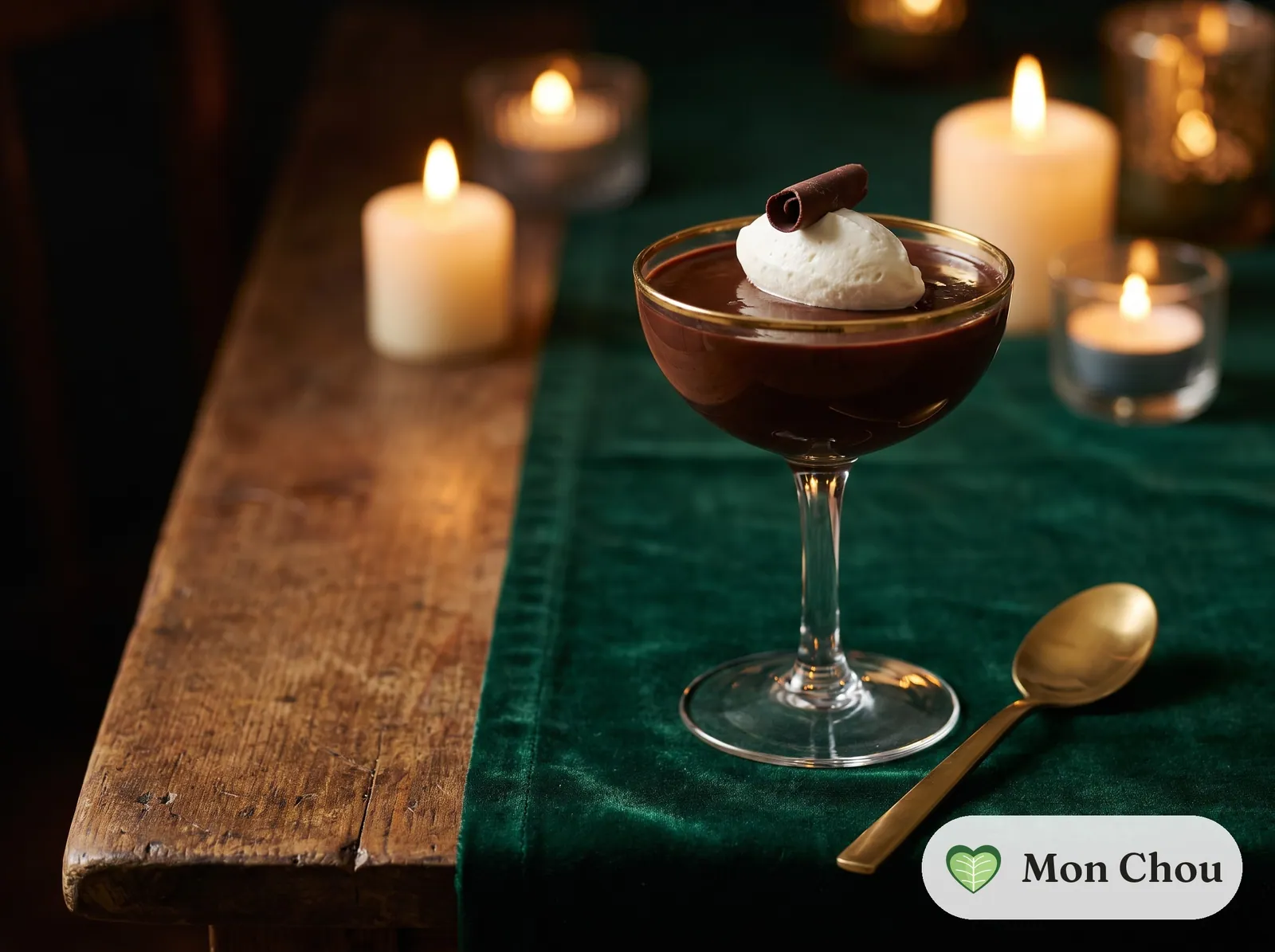 Pot de crème au chocolat