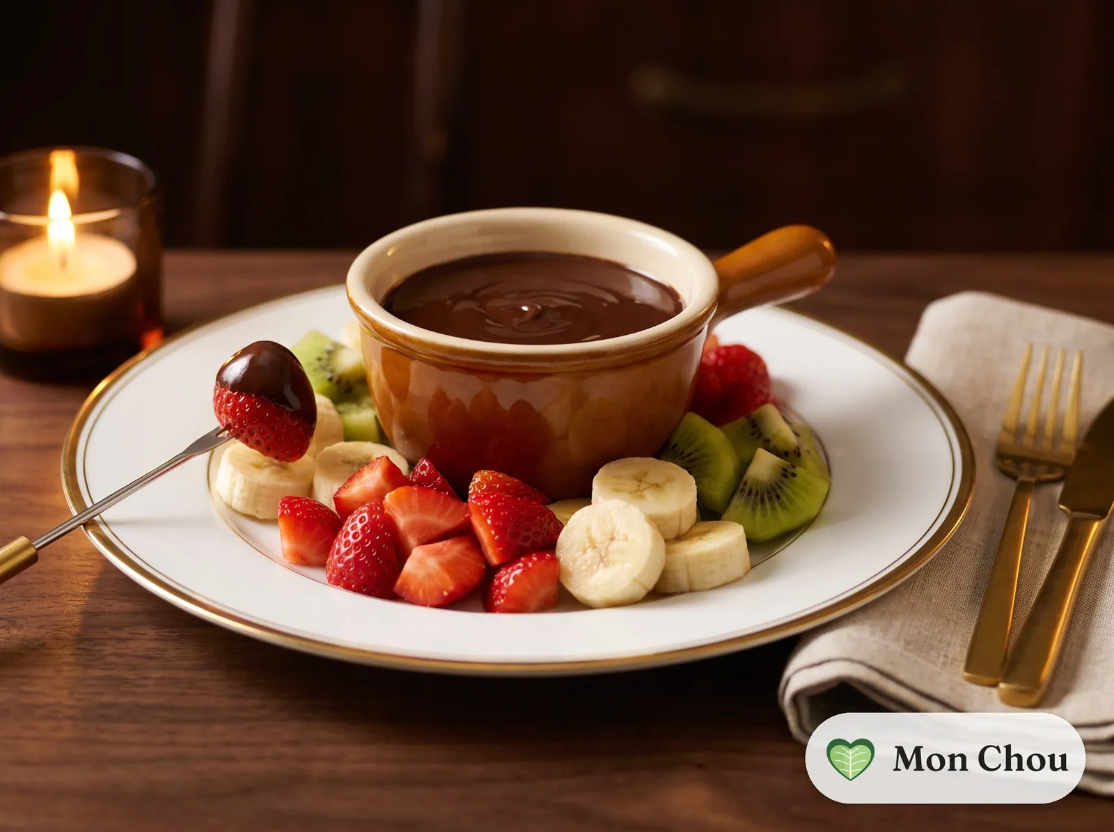 Fondue au chocolat