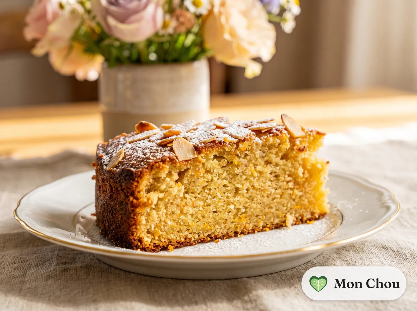 Gâteau à l&rsquo;orange et aux amandes