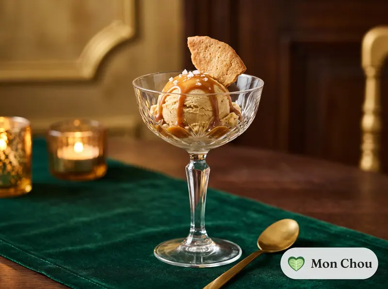Glace au caramel beurre salé