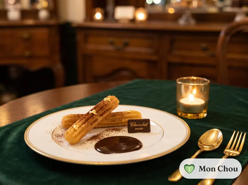 Churros sauce chocolat