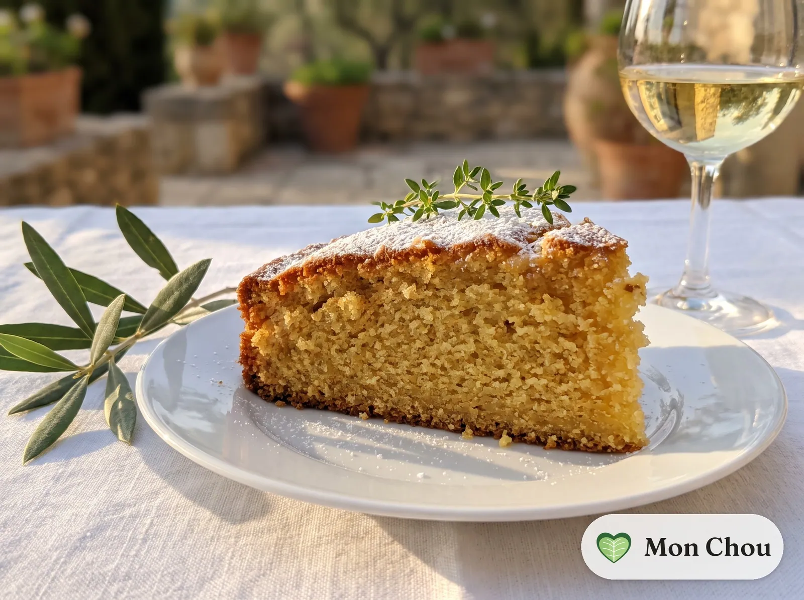 Gâteau à l&rsquo;huile d&rsquo;olive et au citron