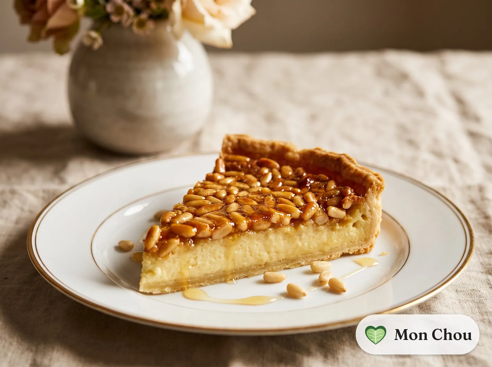 Pine Nut and Honey Tart