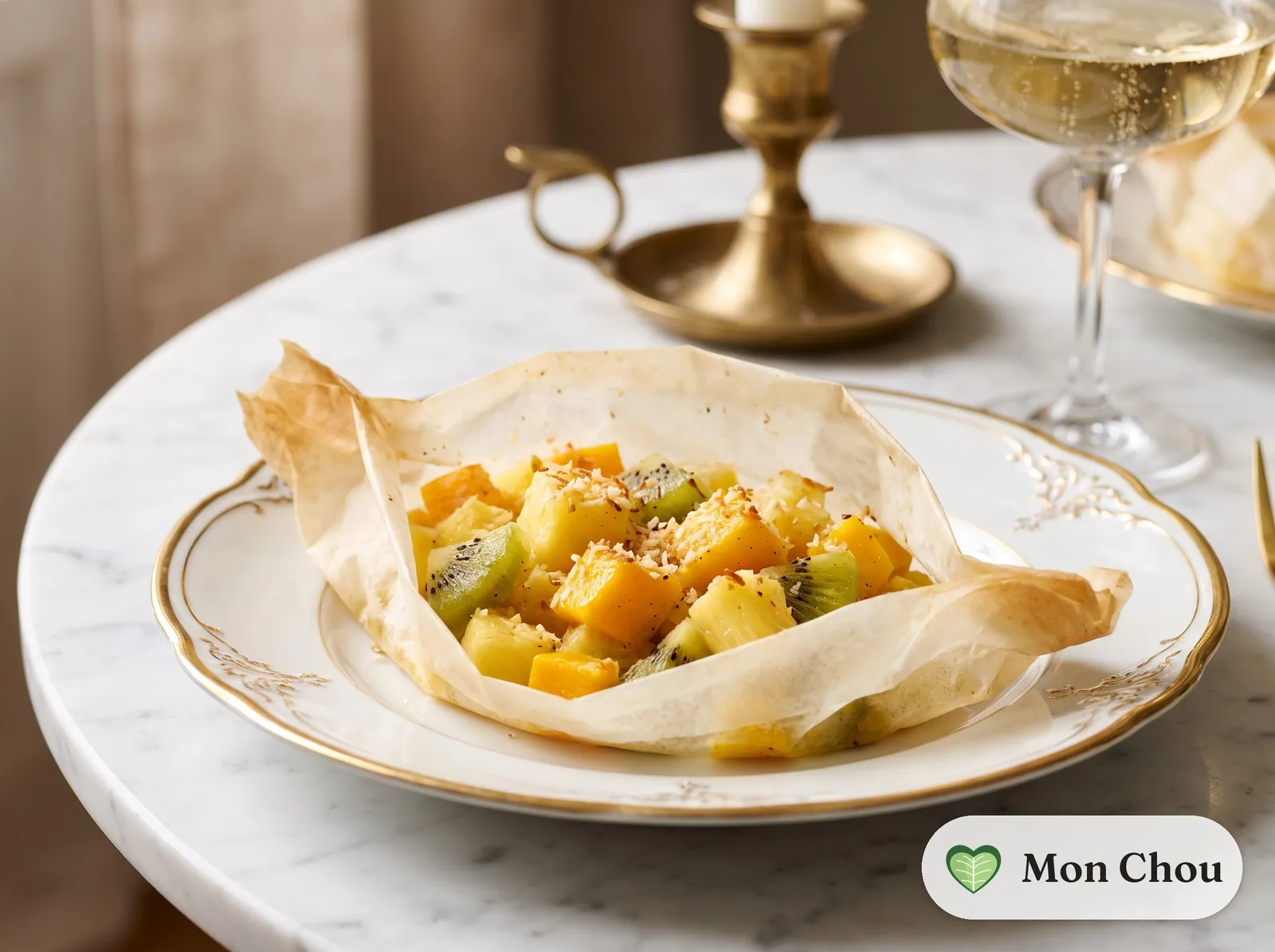 Tropical fruit parcels